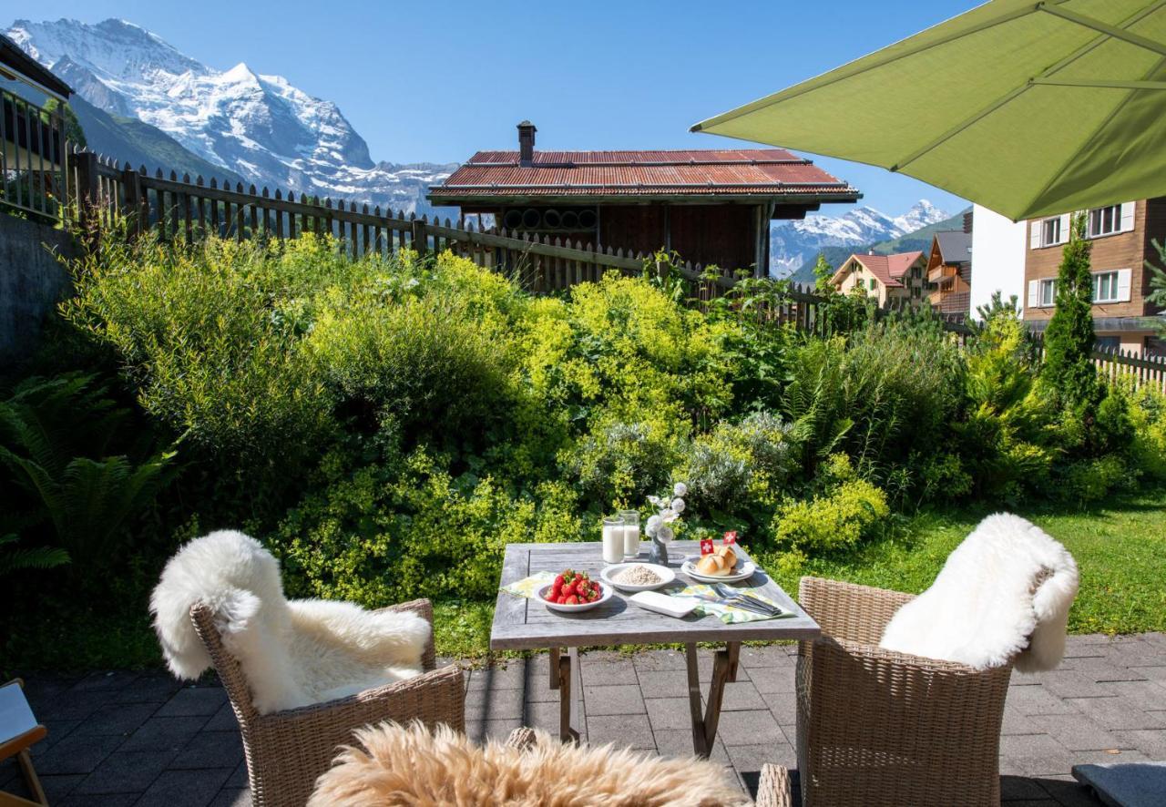 Les Residences Waldbort Wengen Exterior photo